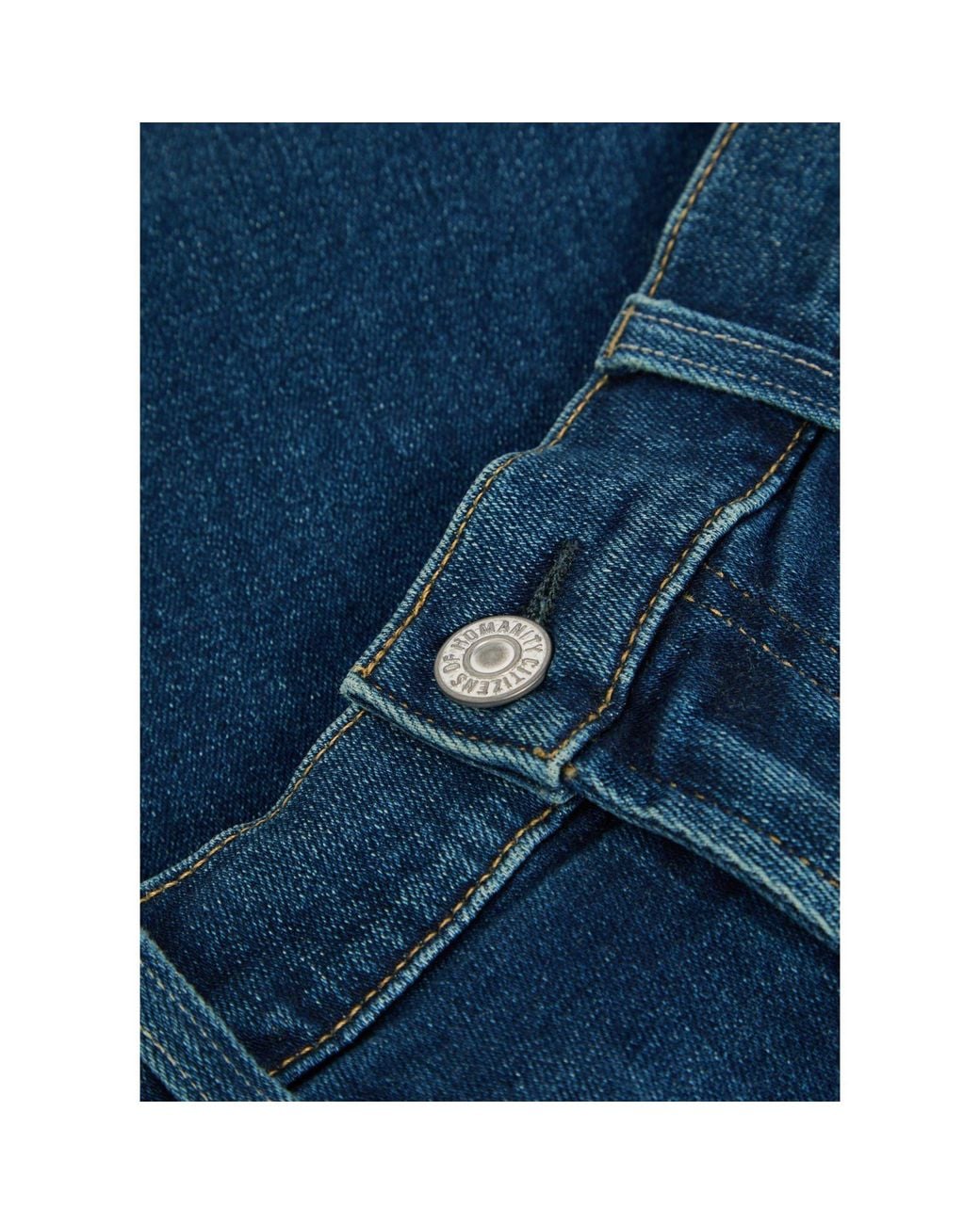 Citizens of Humanity Blue Wash-Treated Slim-Fit Straight-Leg Jeans for men
