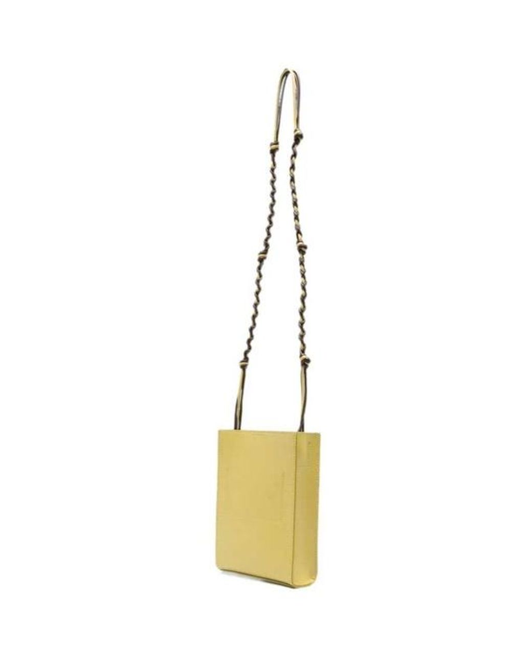 Jil Sander Metallic Logo Shoulder Bag