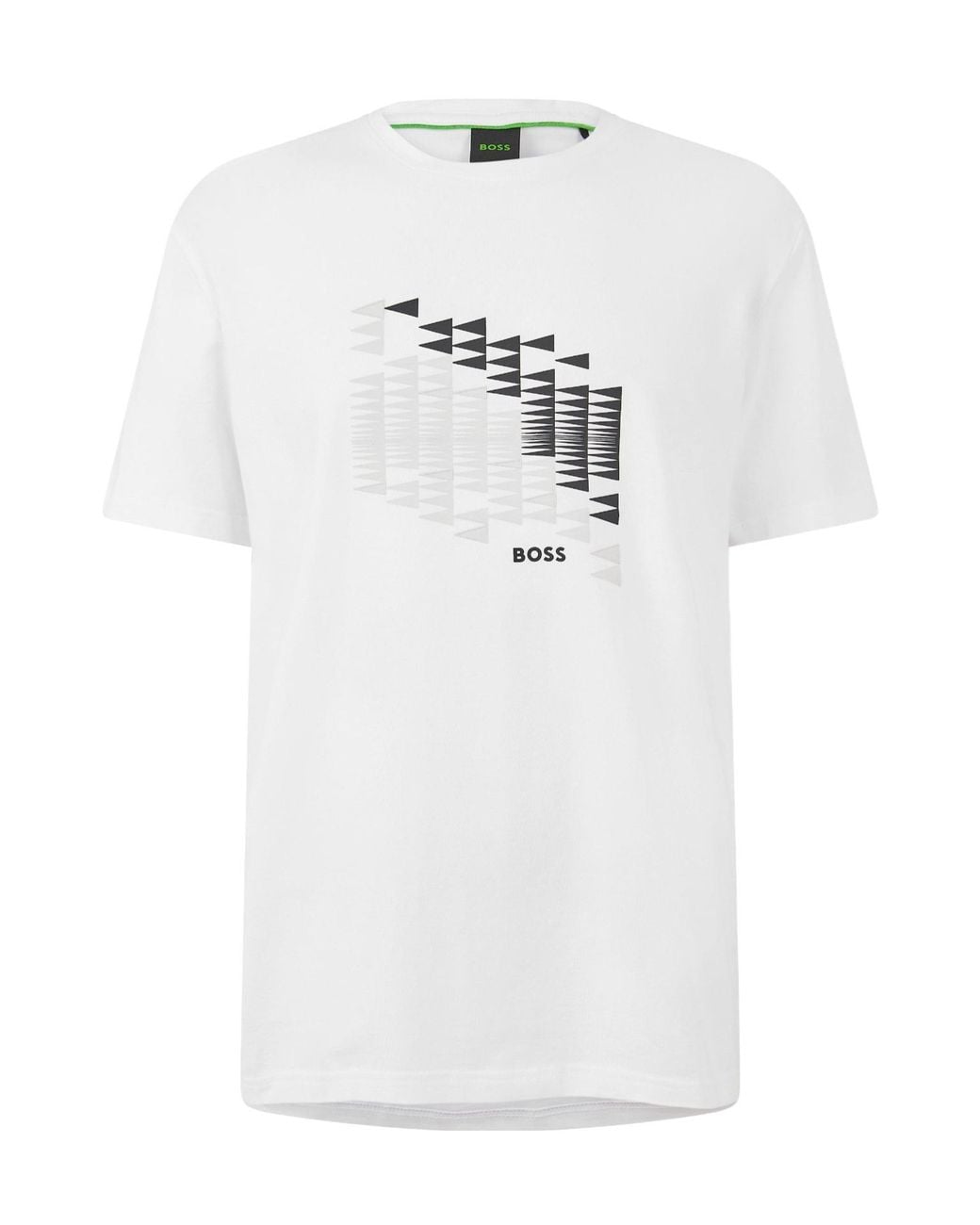 Boss White Regularfit Tshirt for men