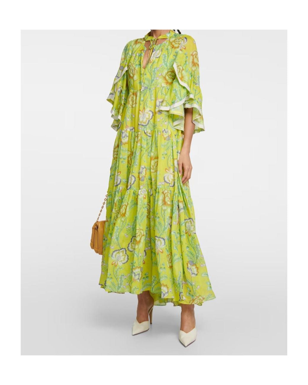 Dorothee Schumacher Green Floral Dress