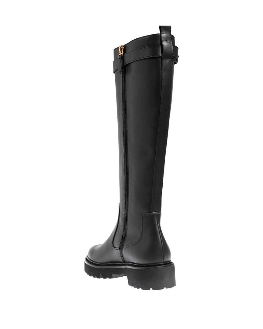 Bally Black Logo Logo Boots