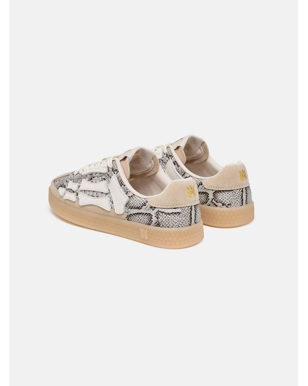 Amiri White Pacific Bones Low-Top Sneakers