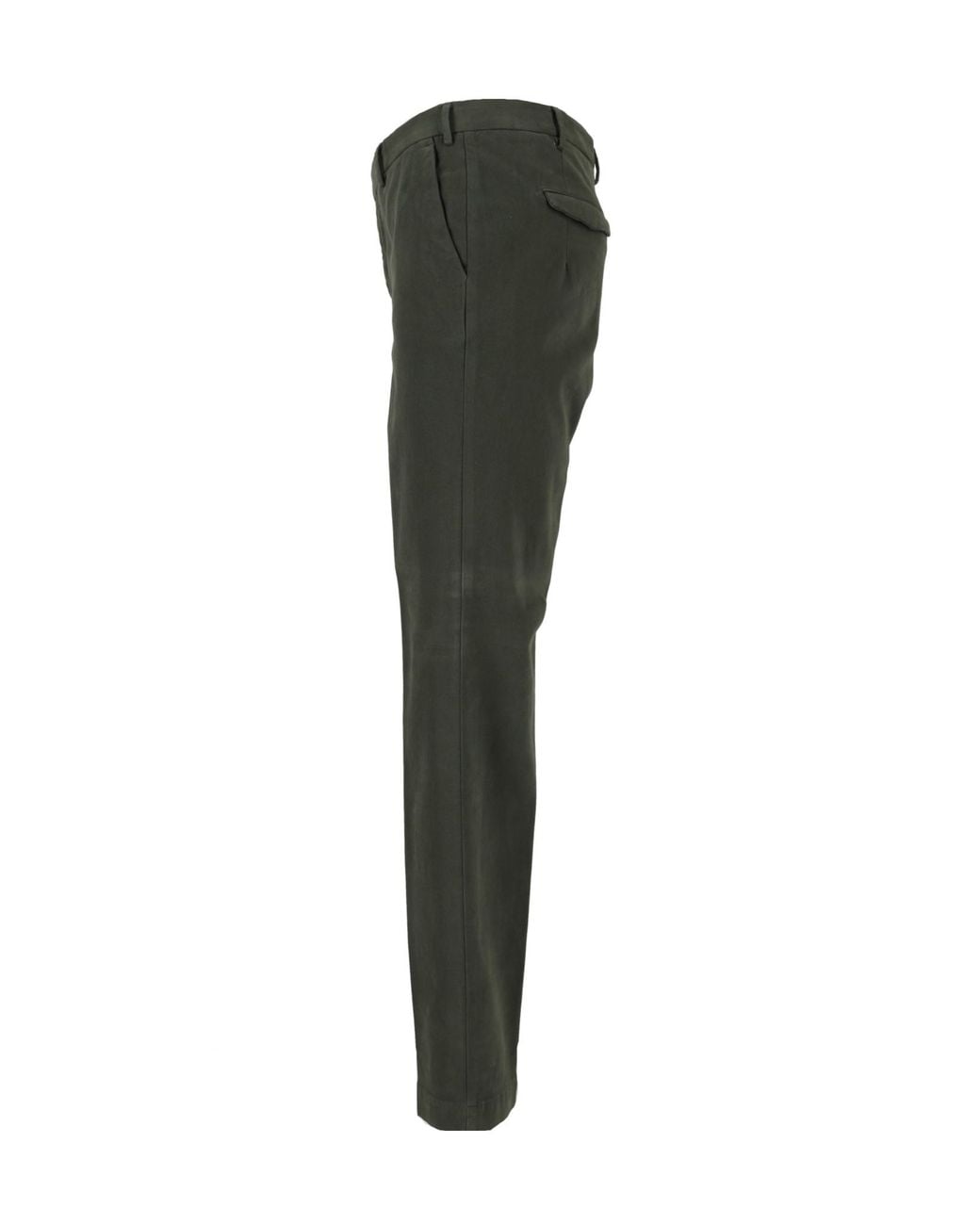PT01 Gray Casual Trousers With Belt Loops for men