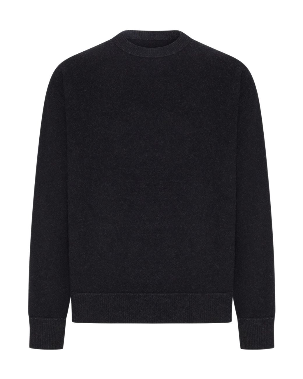 Roberto Collina Blue Crew-Neck Wool Sweater for men