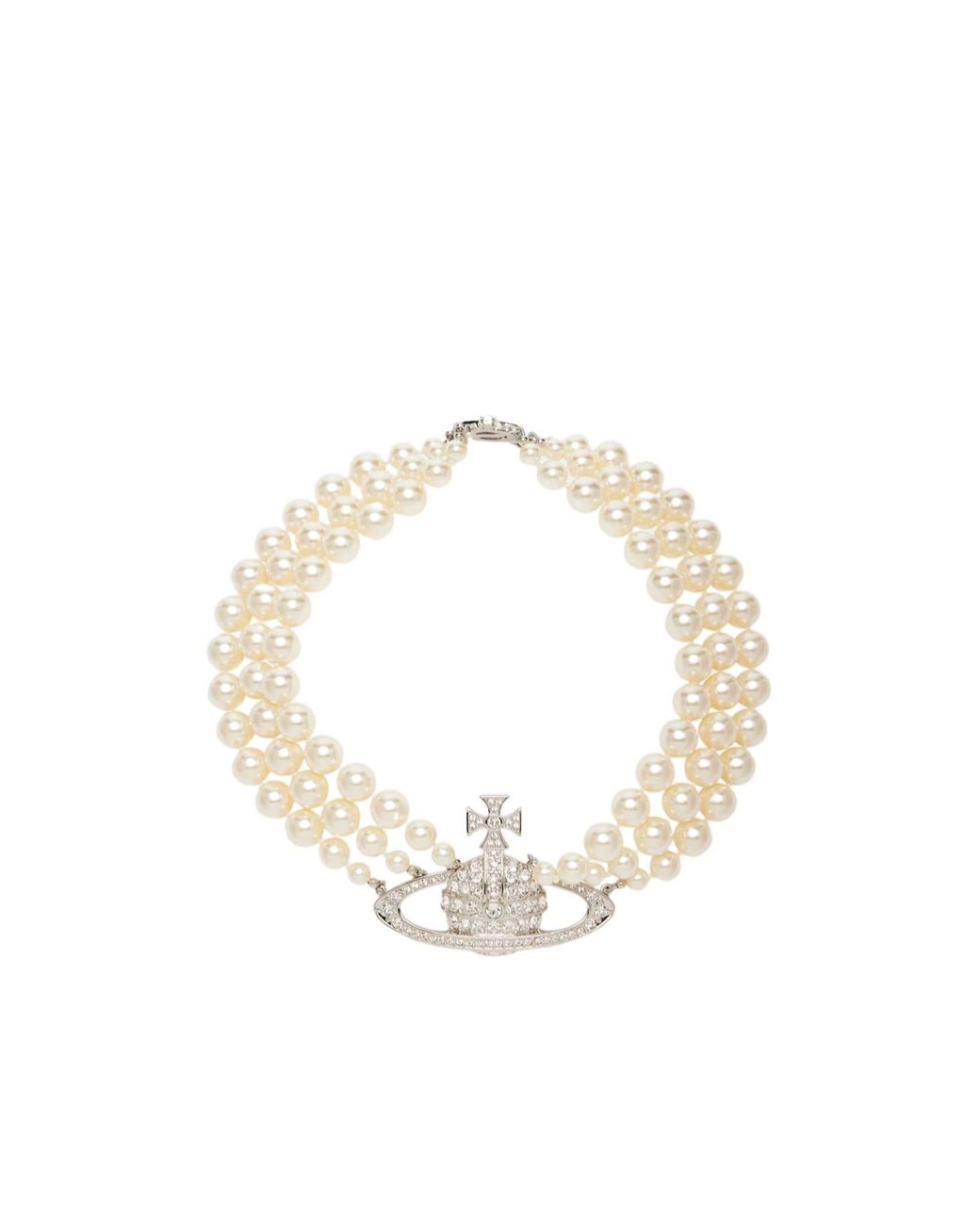 Vivienne Westwood Metallic Embellished Choker