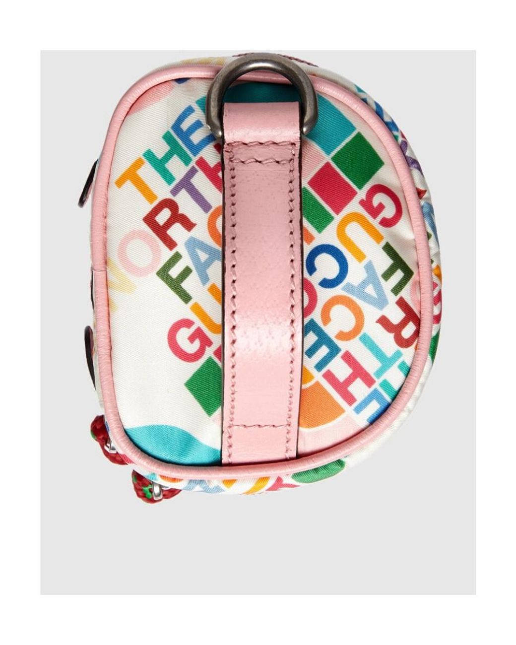 Gucci Blue X The North Face Logo Shoulder Bag for men