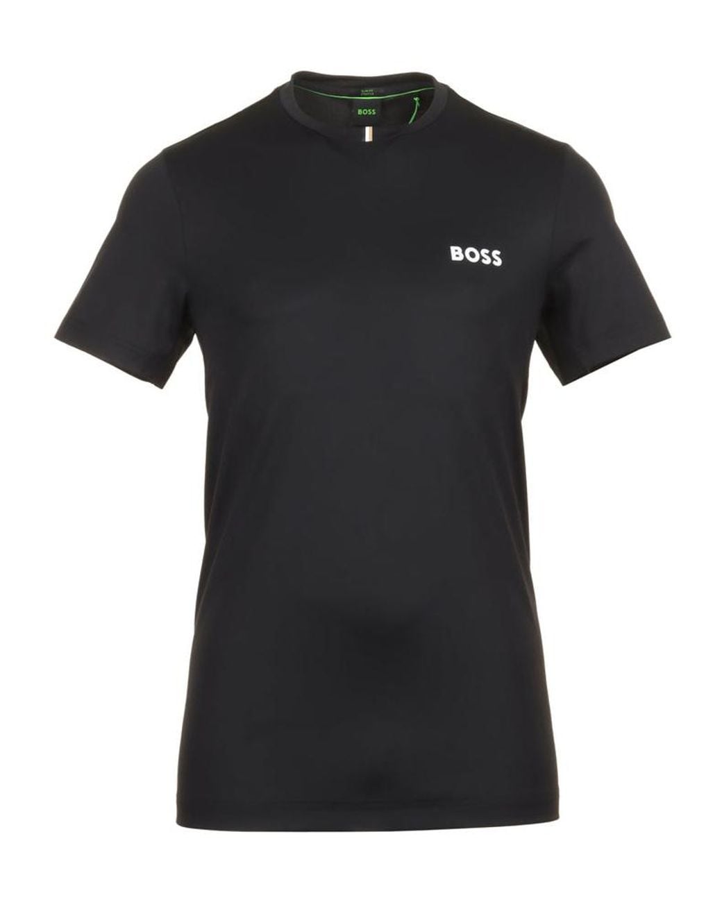 Boss Black Boss Moisture-Wicking Piqué Active T-Shirt for men