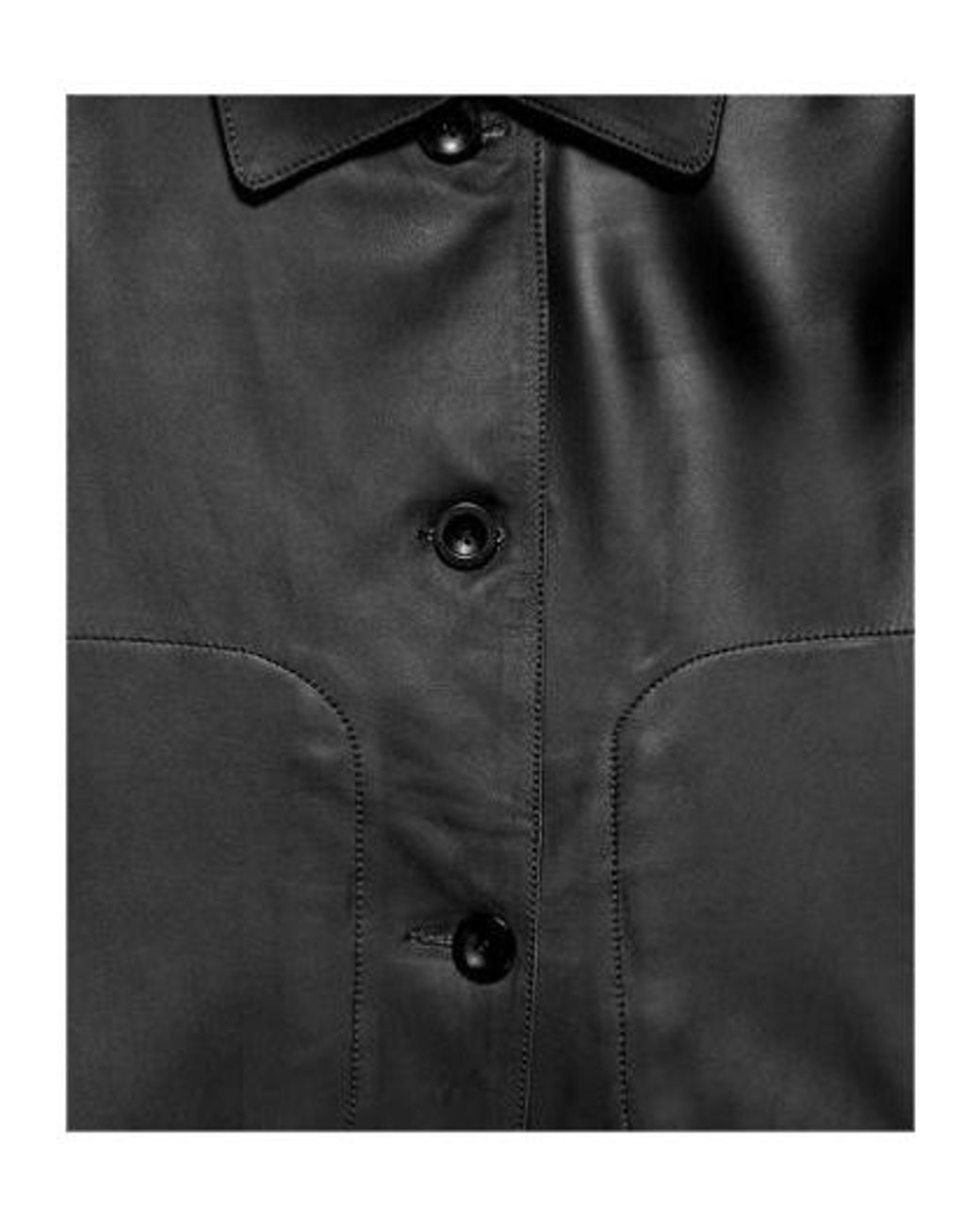 Arma Black Emy Lamb Leather Jacket