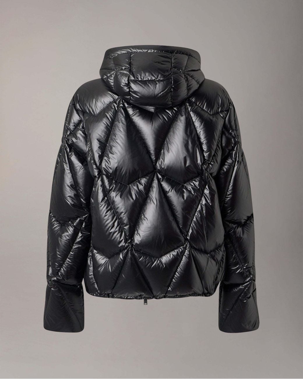 Moose Knuckles Black Iceberg Quilt Down Puffer Jacket for men