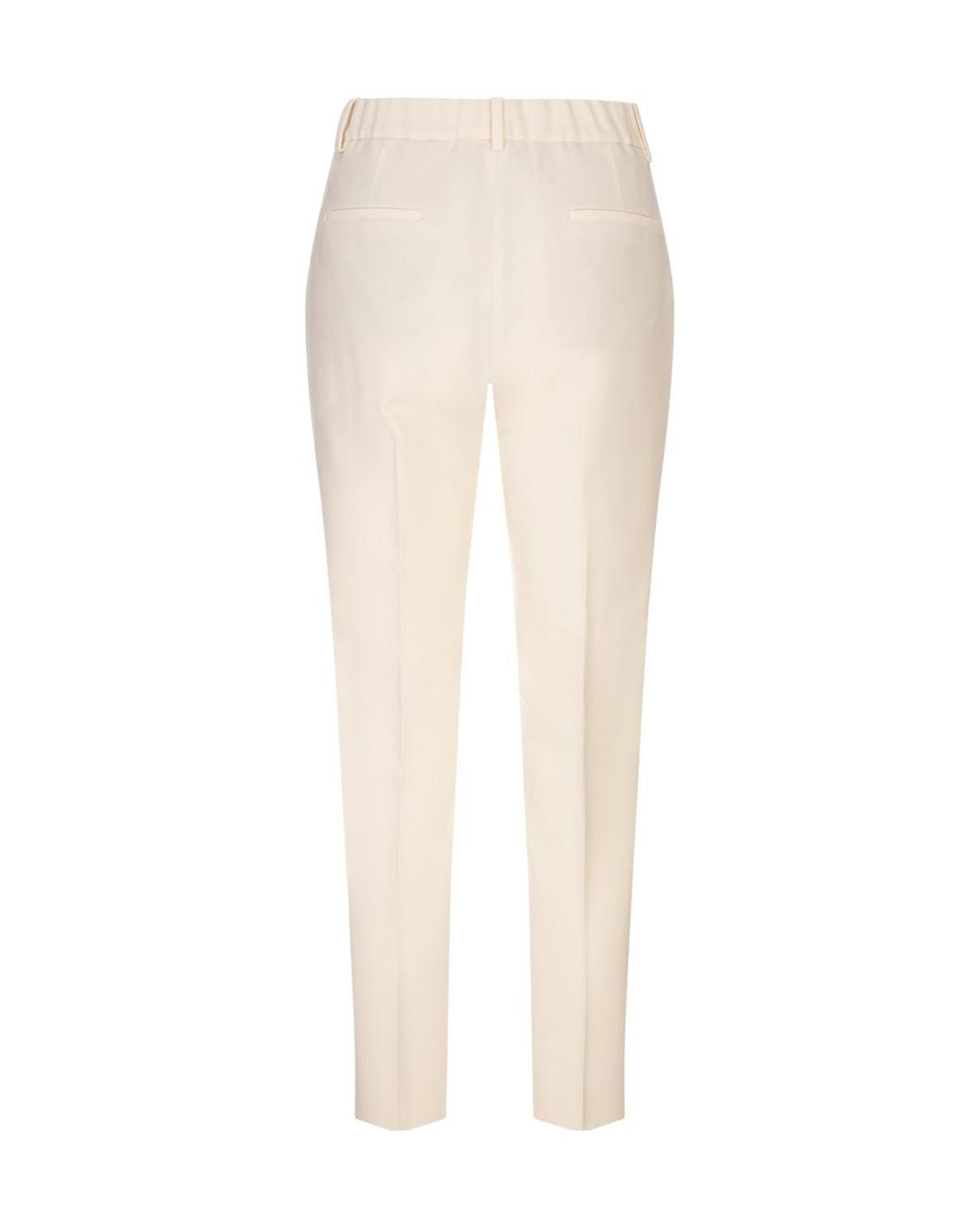 Incotex White Belt Loops Casual Pants
