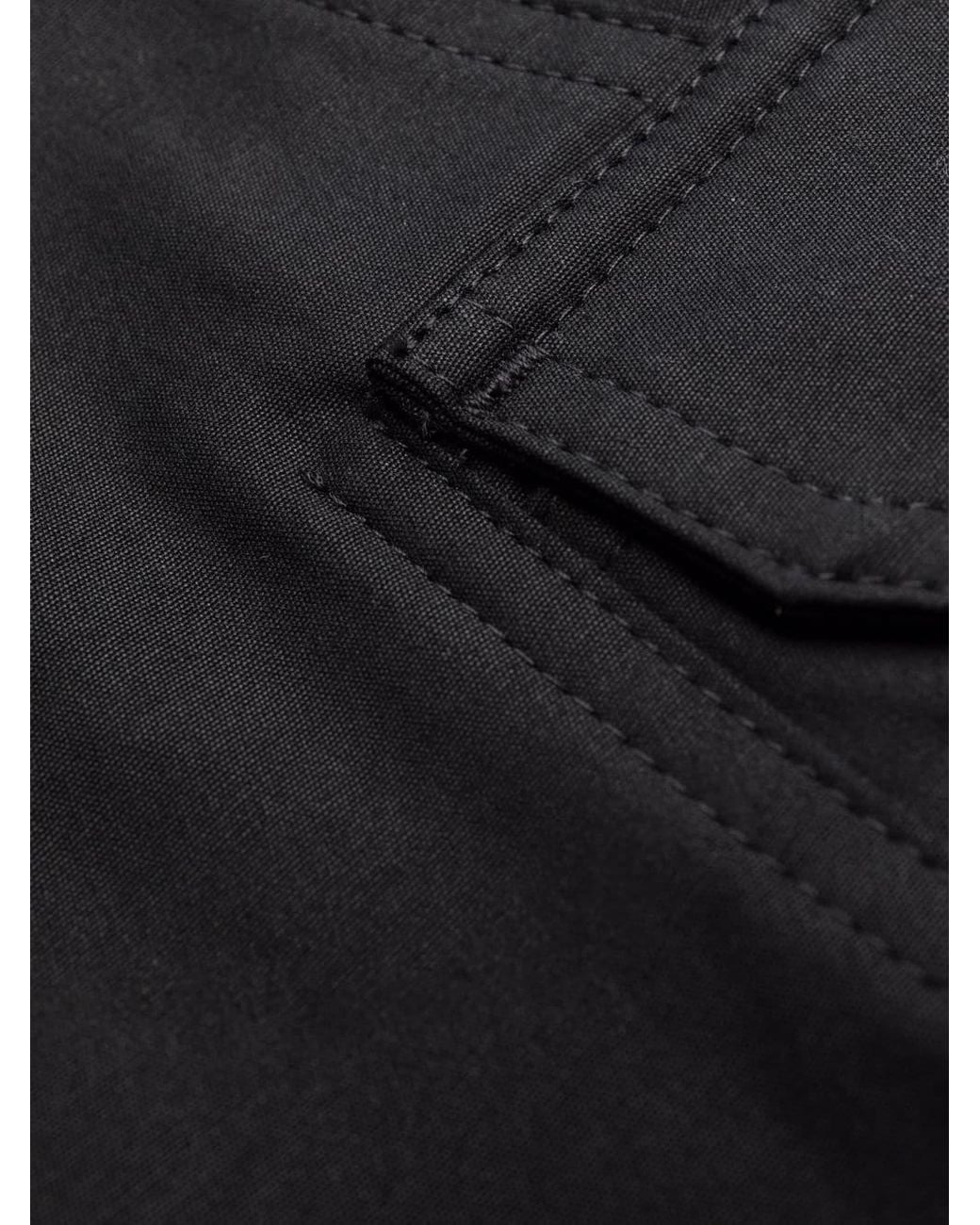 Rick Owens Black Mastodon Cargo Trousers for men