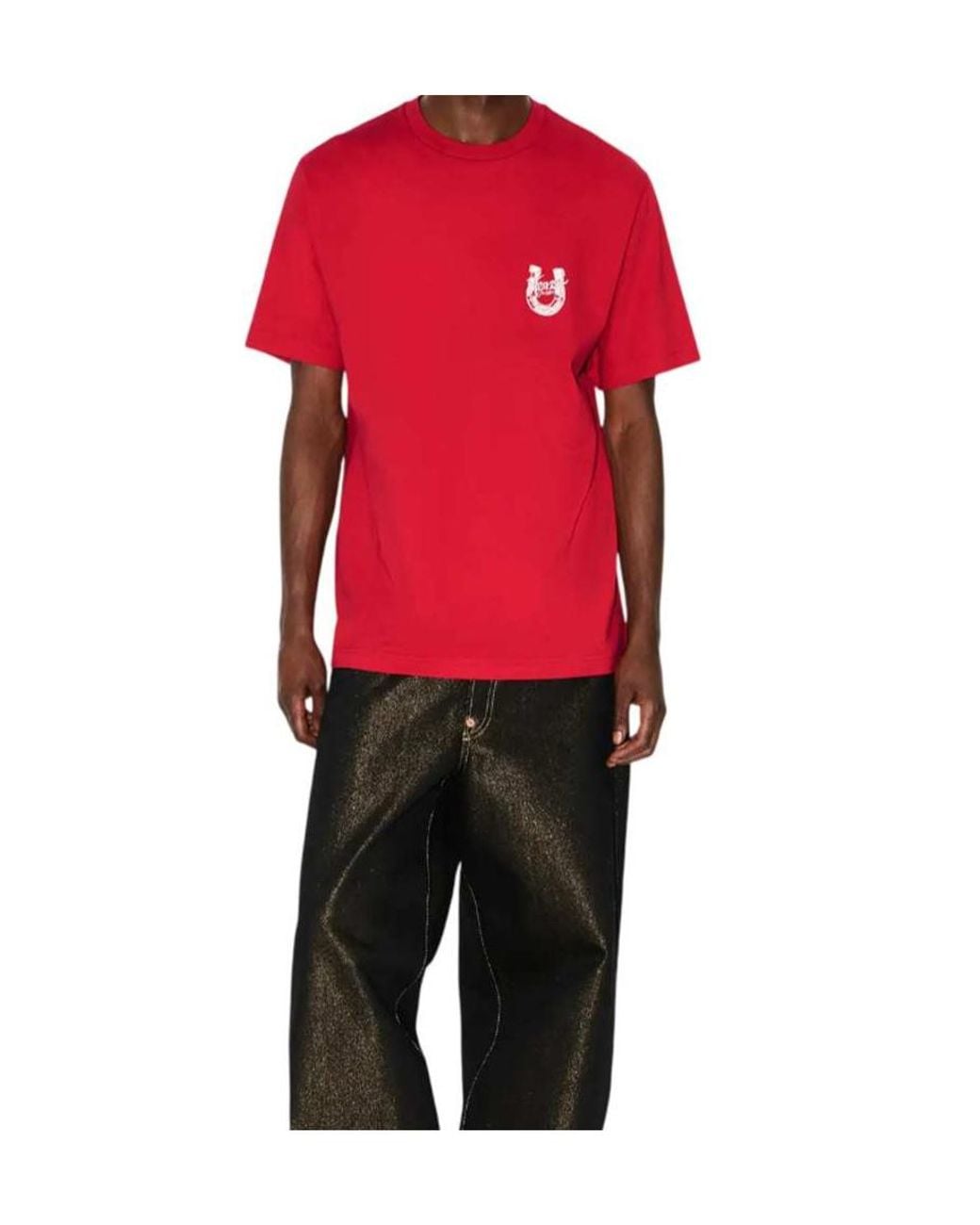 KENZO Red 'Lunar New Year' T-Shirt for men
