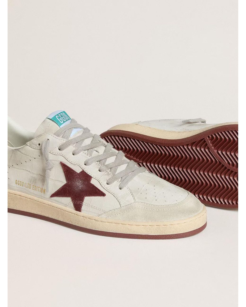 Golden Goose Deluxe Brand Pink Ball Star for men