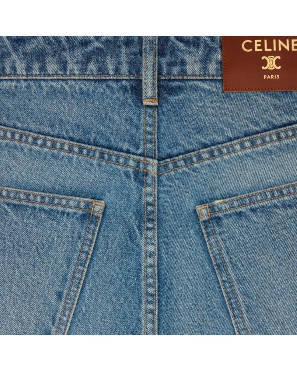 Céline Blue Flare Jeans 001