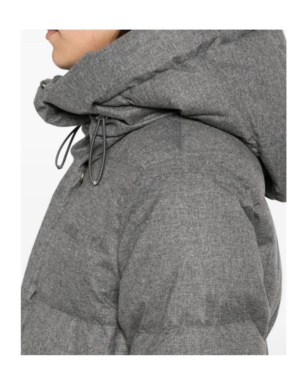 Mackage Gray Padded Zip-Up Coat