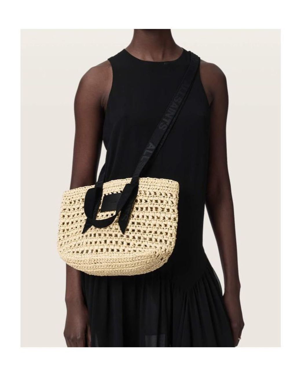AllSaints Metallic Celayne Shoulder Bag