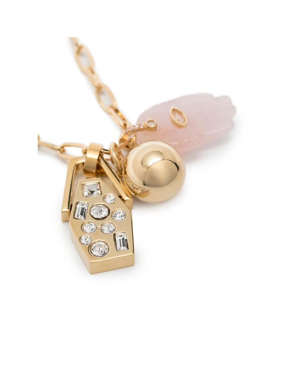 LaDoubleJ White Pendant Necklace