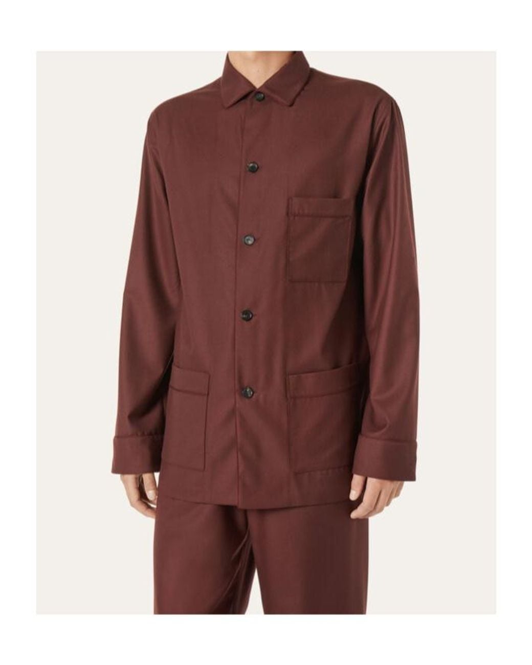 Loro Piana Purple Lian The Gift Of Kings Shirt for men