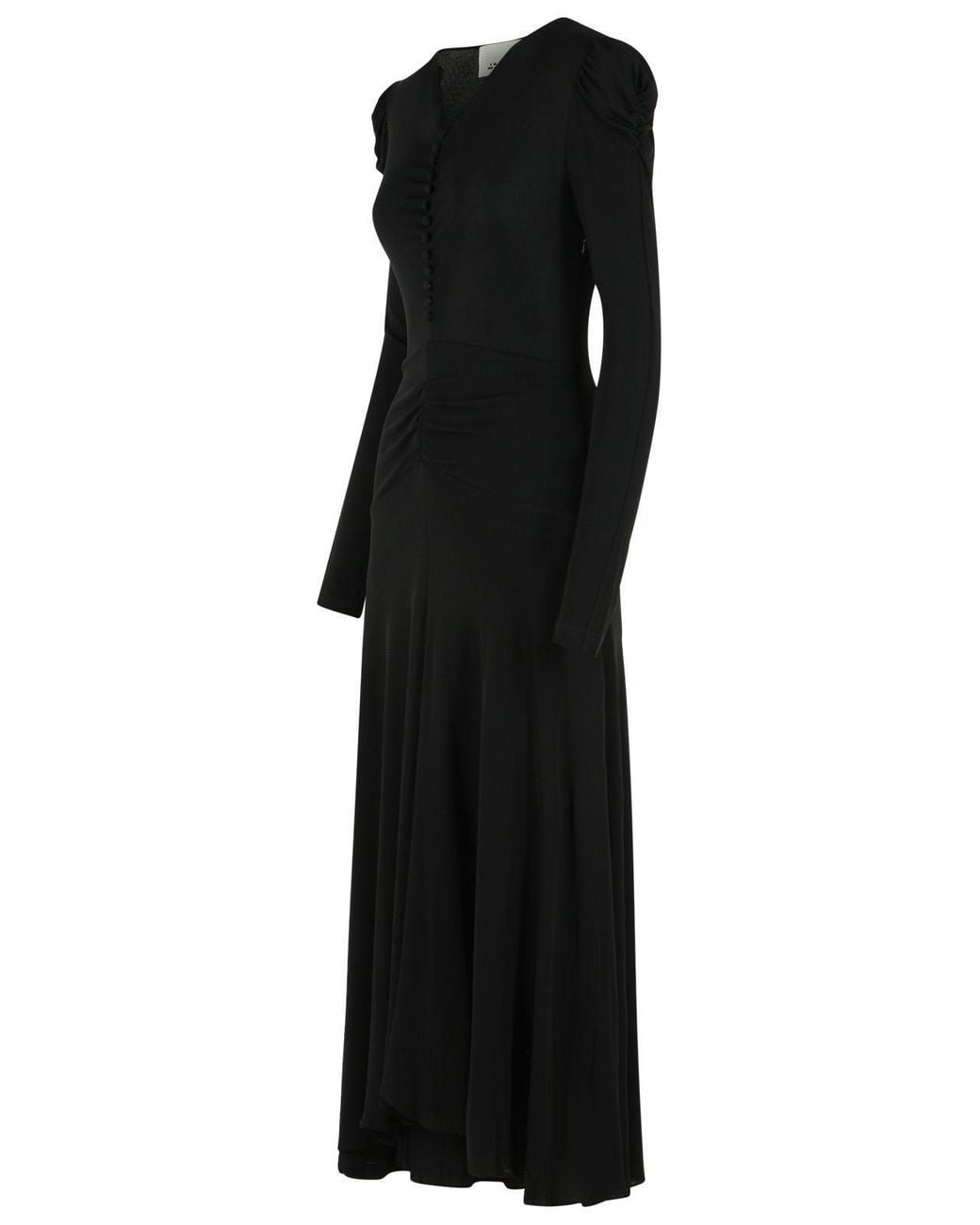 Isabel Marant Black 'Nejma' Viscose Dress