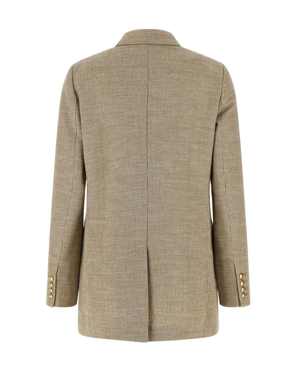 Blazé Milano Natural Blazé Milano Marisa Double-Breasted Blazer