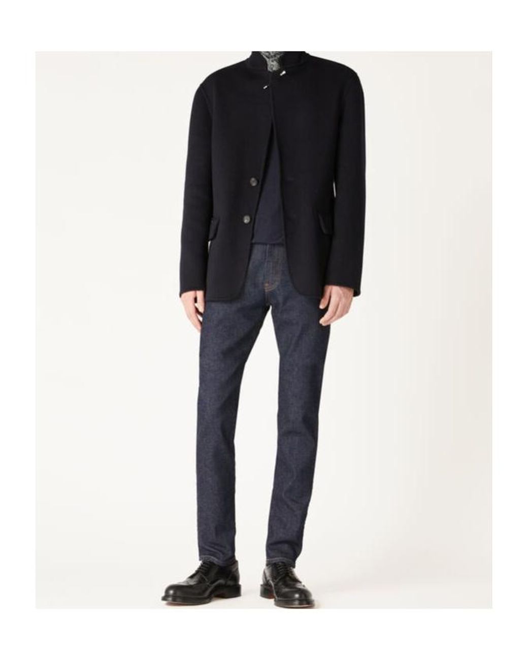 Loro Piana Blue Paolo Jacket for men