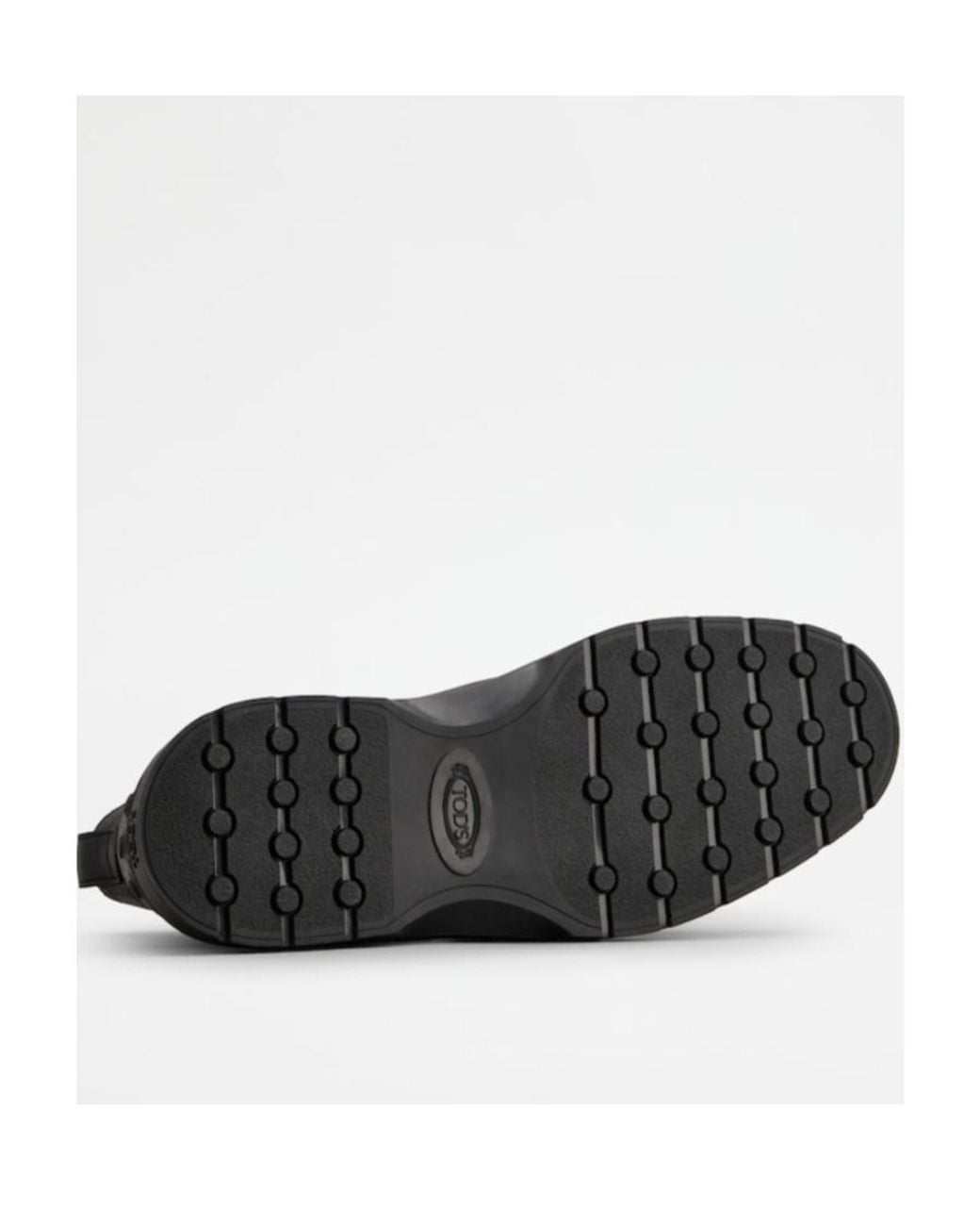 Tod's Black Slip-On Chelsea Boots for men