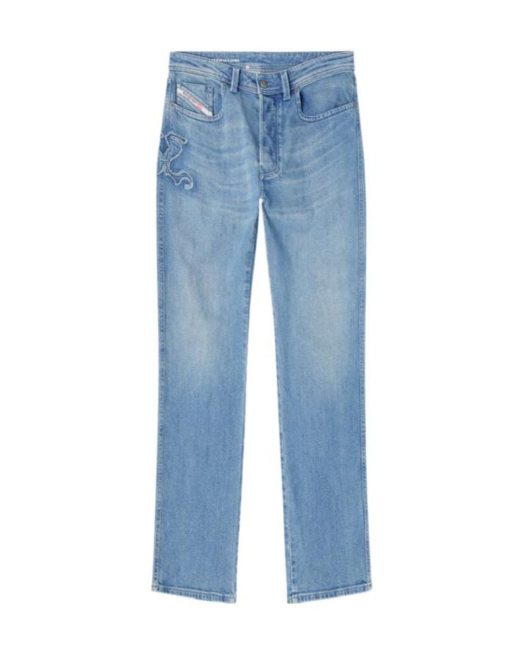 DIESEL Blue 1985 Larkee Straight Leg Jeans for men