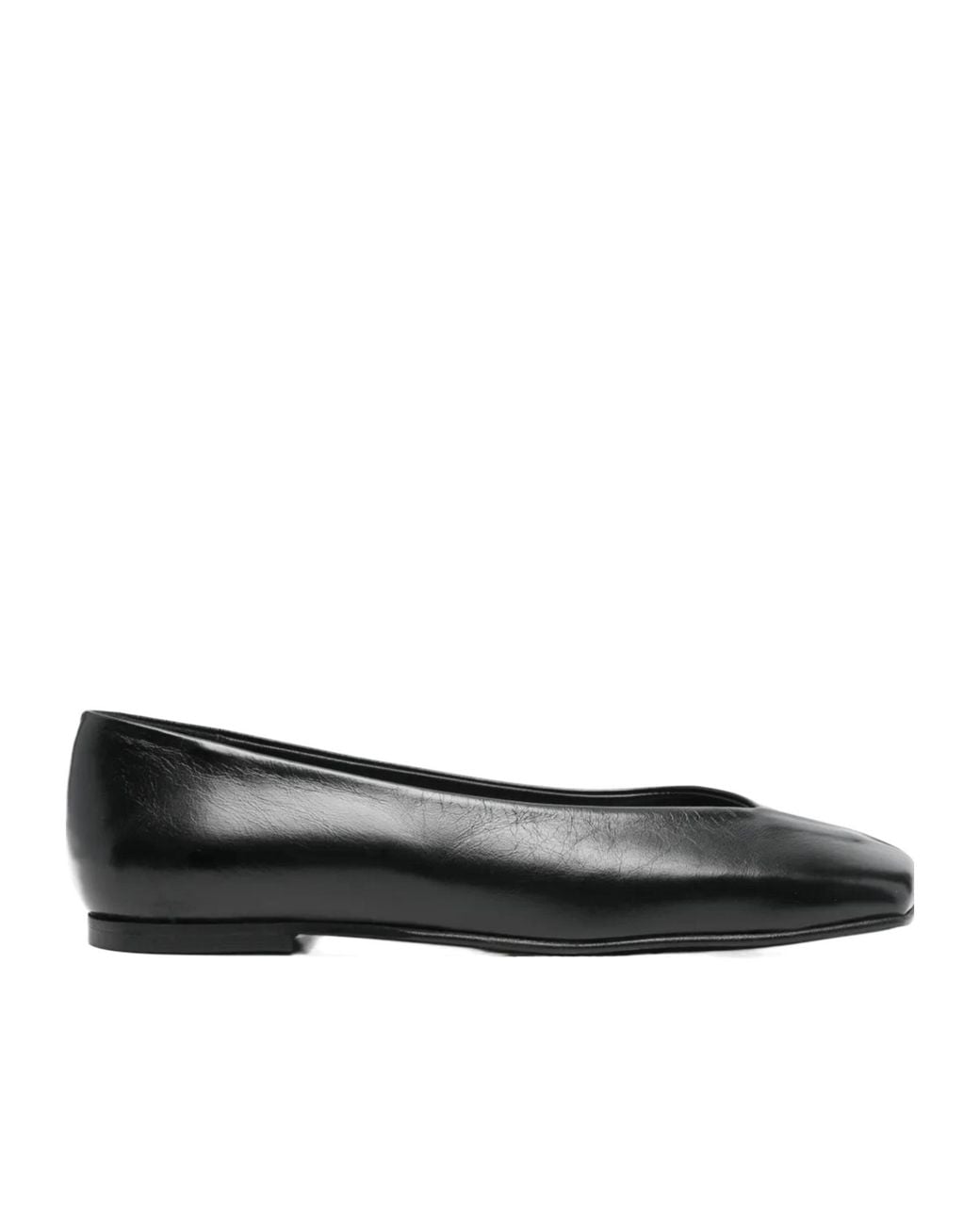 Alohas Black Cut-Out Detailed Ballet Flats