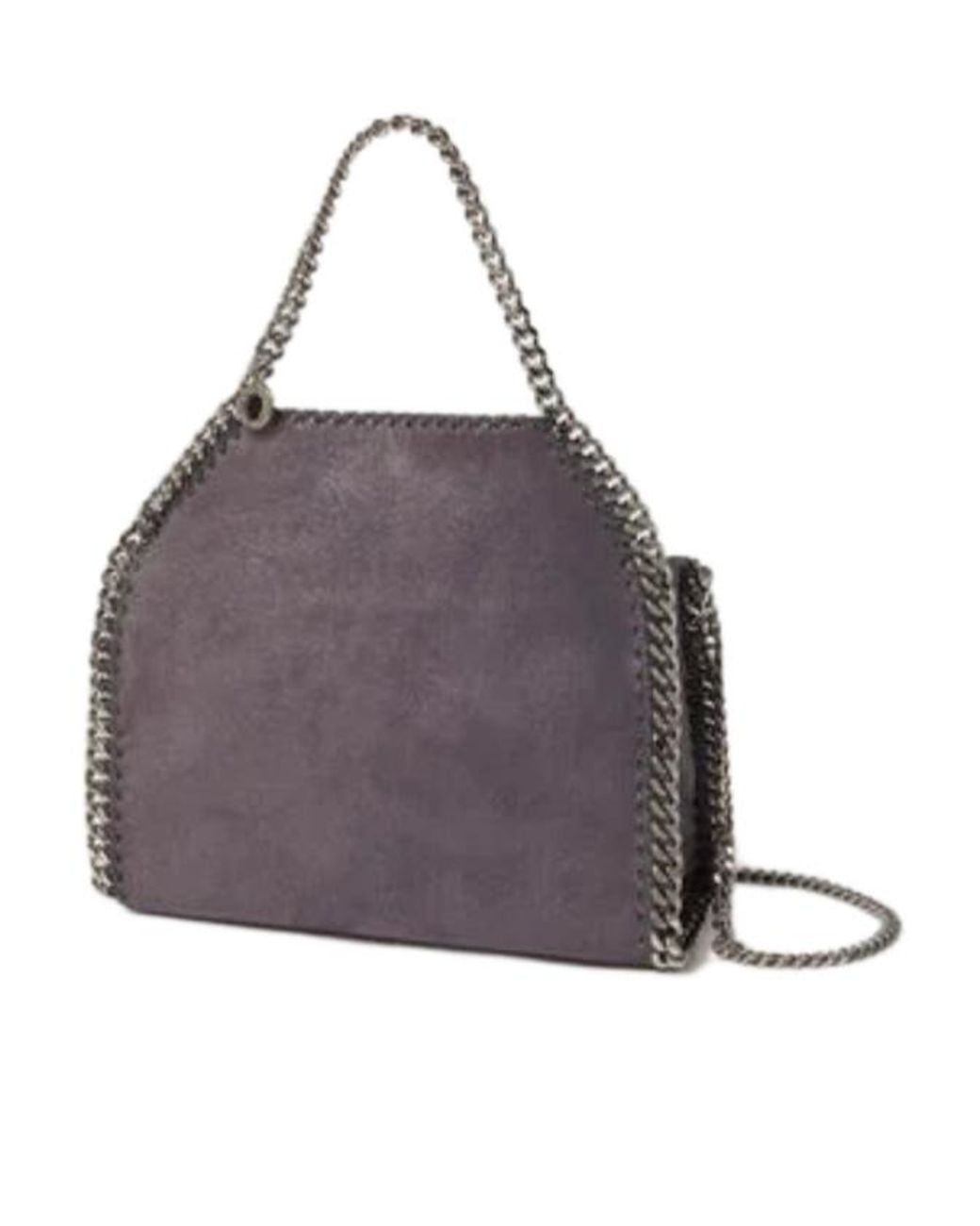 Stella McCartney Purple Falabella Mini Tote Bag