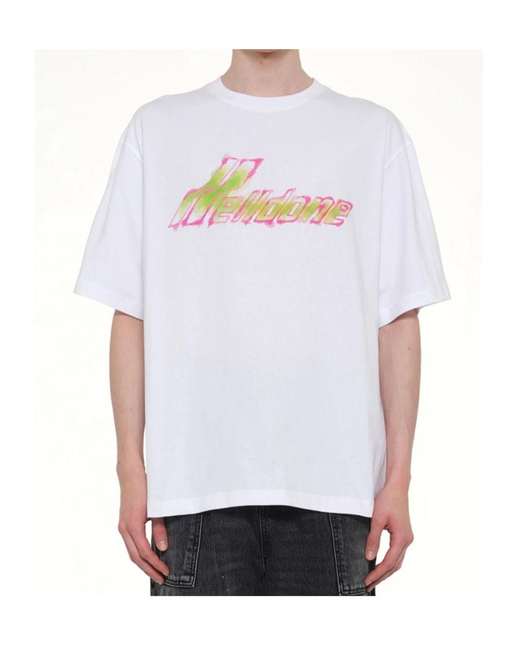 we11done White Se11Done T-Shirt for men