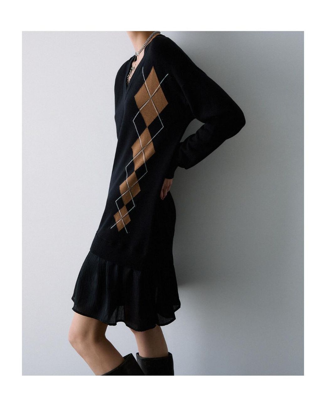 Liu Jo Blue Short Knit Dress
