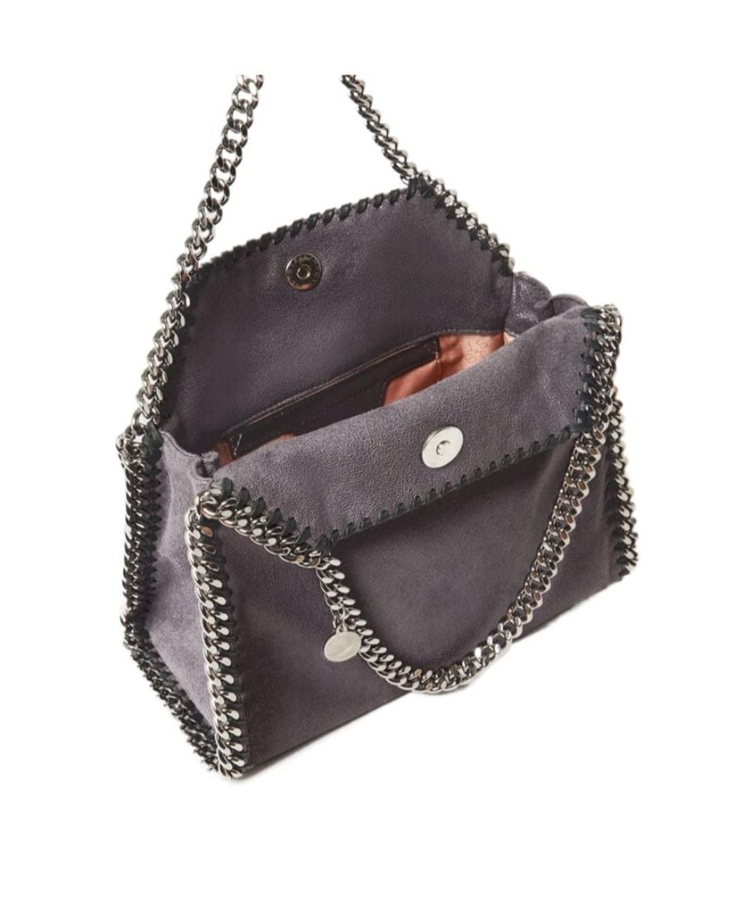 Stella McCartney Purple Falabella Mini Tote Bag