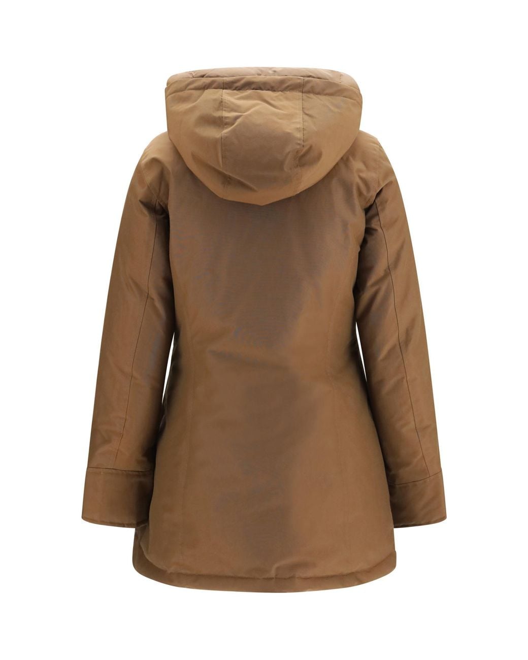 Woolrich Brown Hooded Padded Arctic Parka Coat