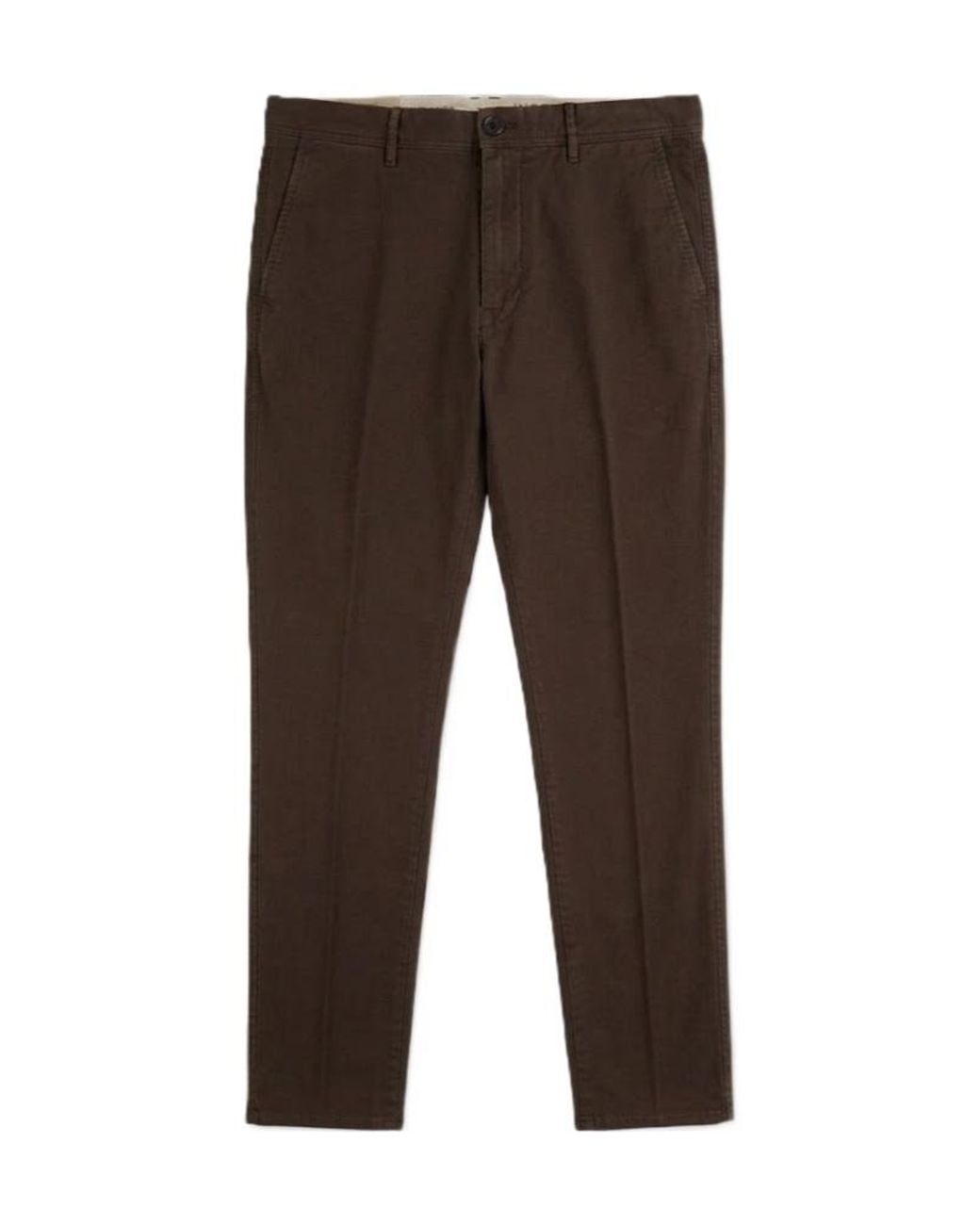 Incotex Brown Casual Trousers With Belt Loops for men