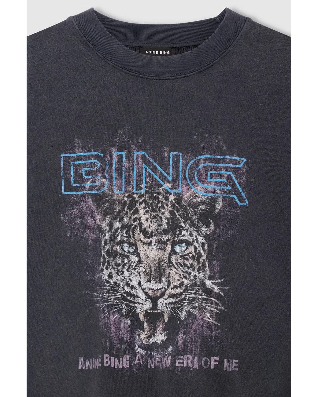 Anine Bing Blue Miles Sweater Leo Muse
