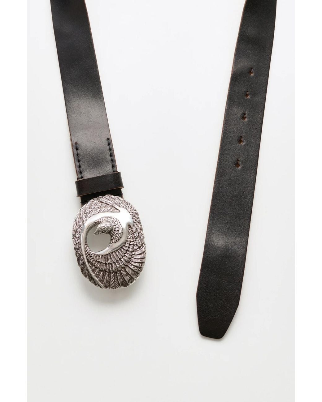 Our Legacy White Eagle Belt for men