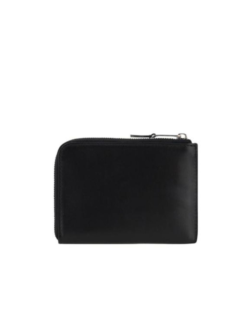 Palm Angels Black Logo Printed Zipped Wallet for men