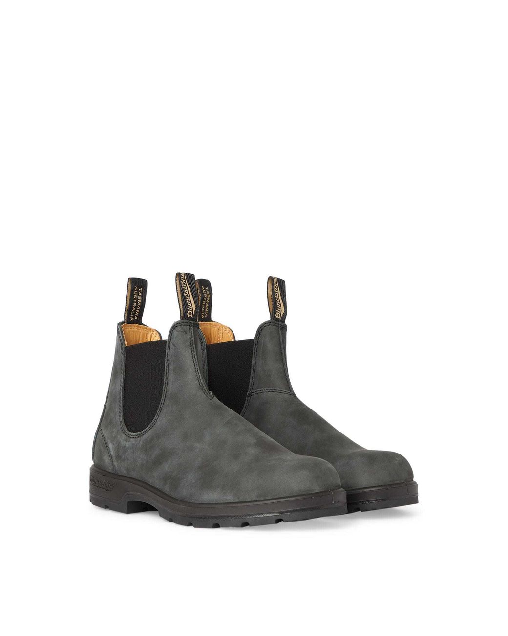 Blundstone Black Chelsea Leather Boots for men