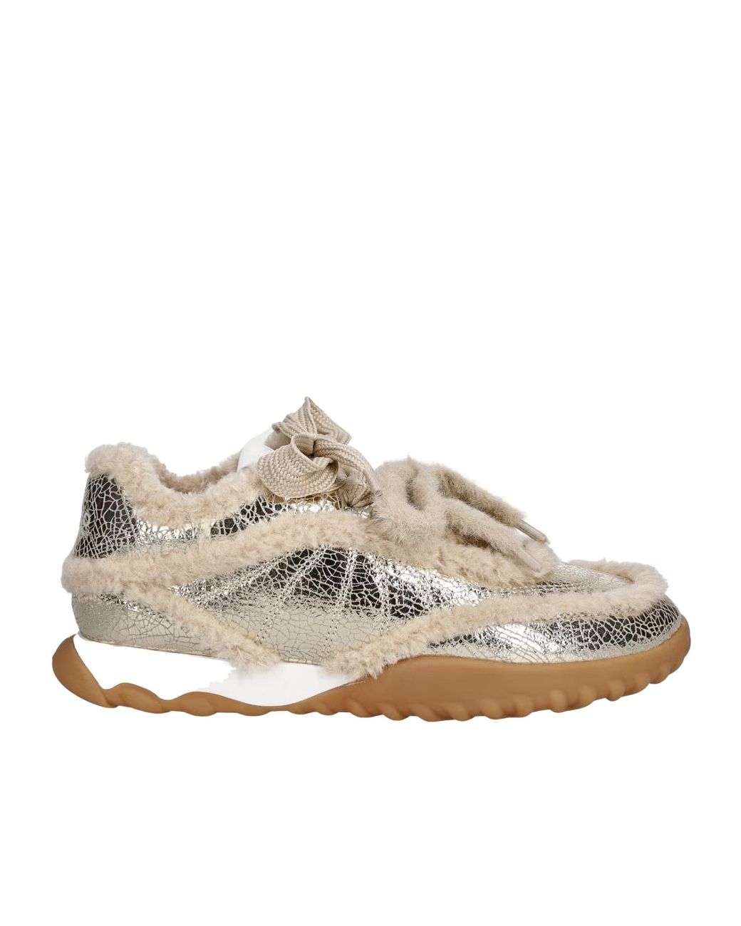 Pinko Multicolor Logo Detail Panelled Sneakers