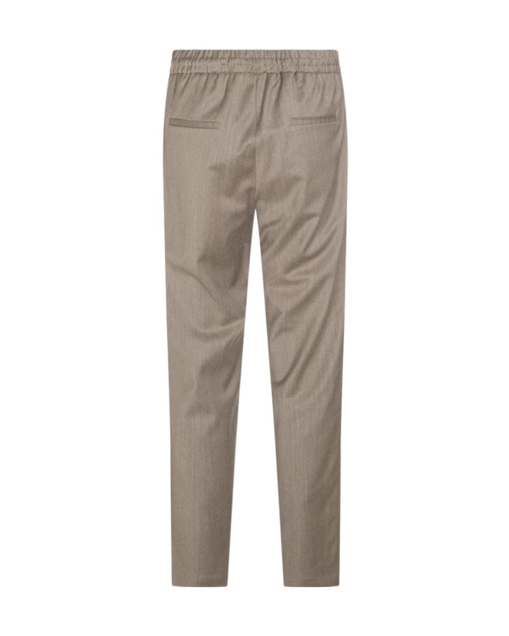 Antonelli Gray Drawstring Tapered Pants