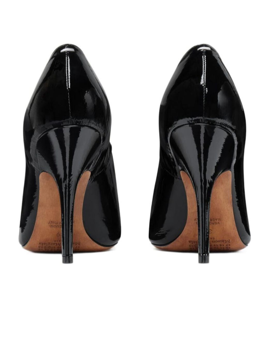 Maison Margiela Black Loved To Death Pumps