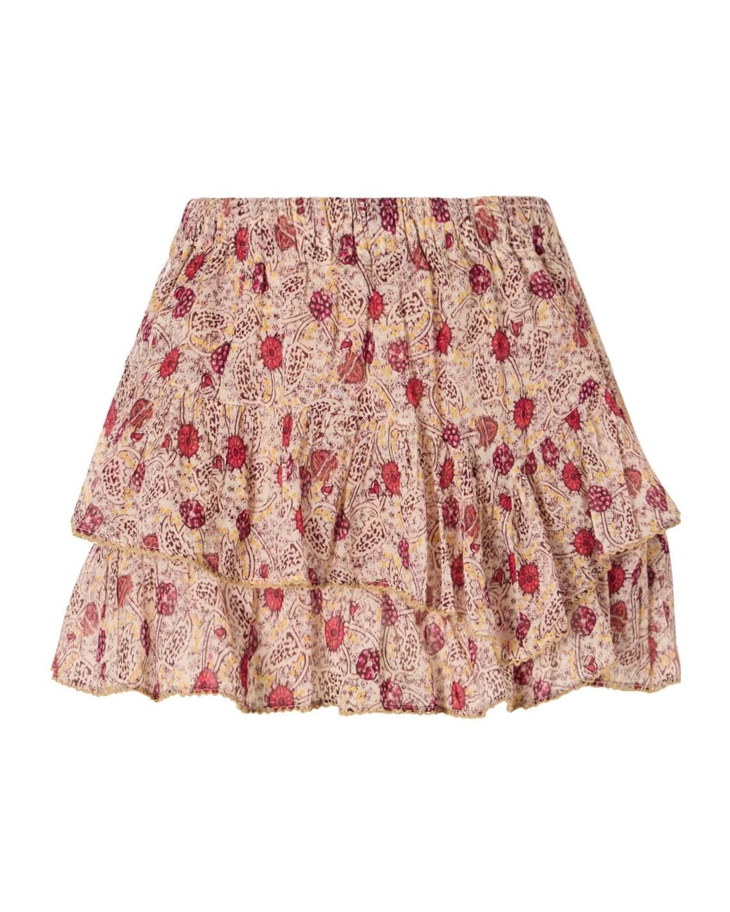 Isabel Marant Red Jocadia Shorts