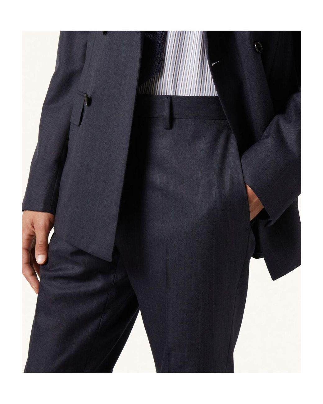 Loro Piana Blue International Suit for men