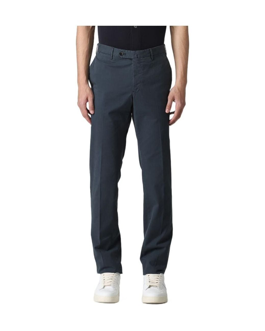 Pt Pantaloni Blue Pt Torino Tailored Trousers for men