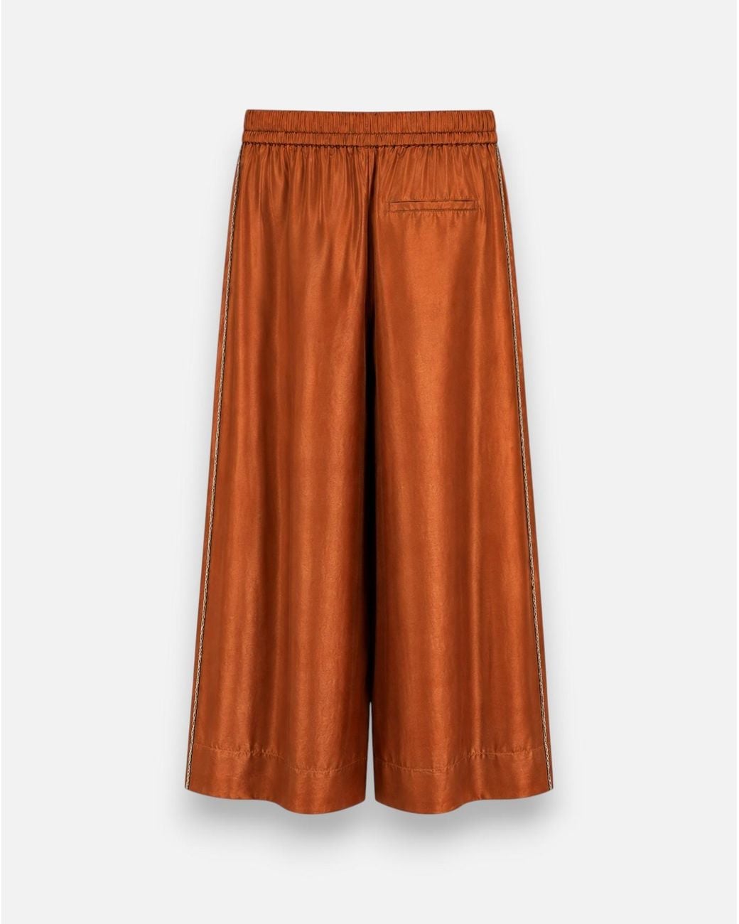 Forte_forte Brown Drawstring Casual Pants