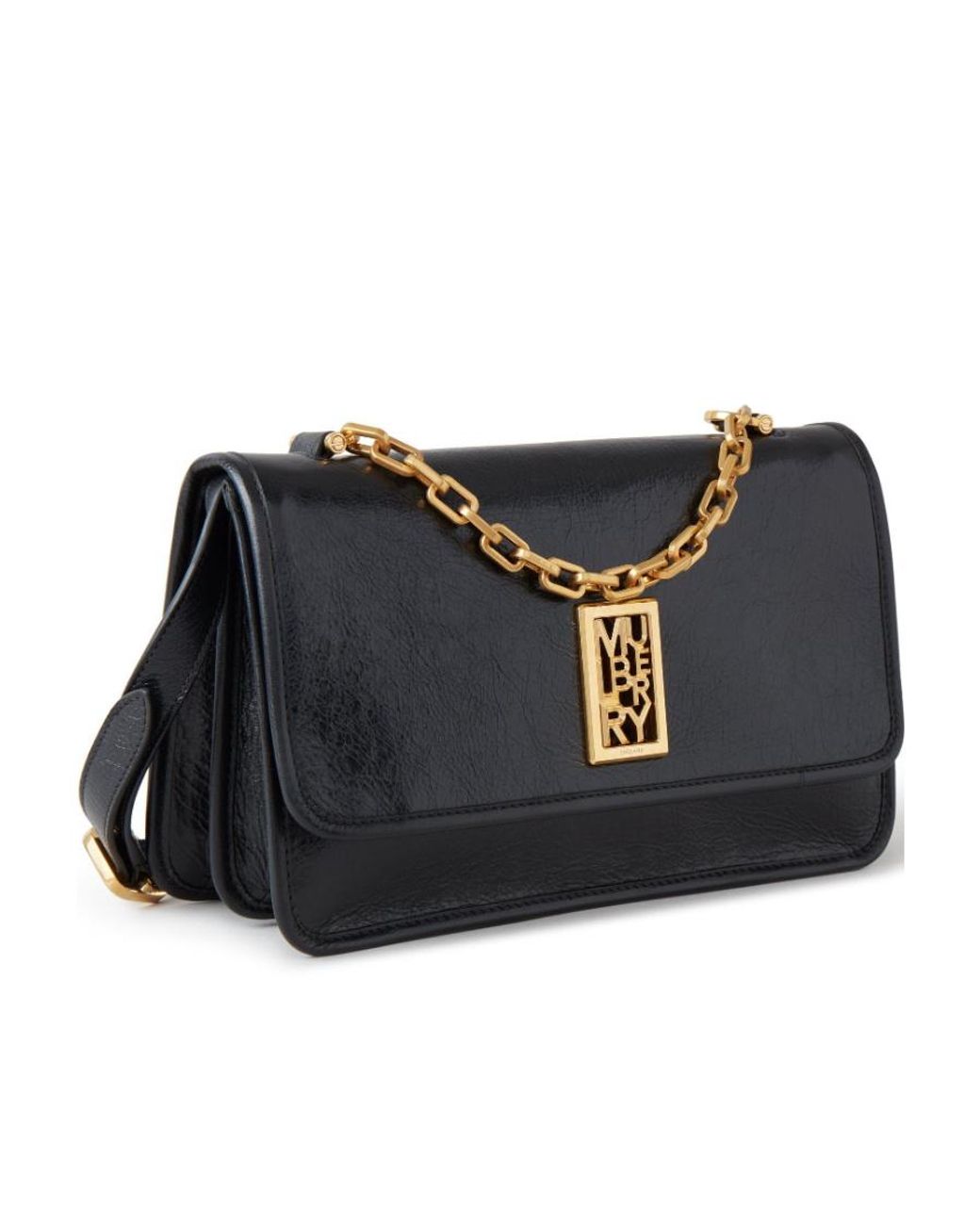 Mulberry Black Sadie Leather Shoulder Bag