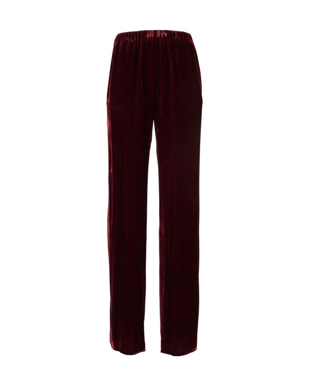 Antonelli Purple Elastic Waist Casual Pants