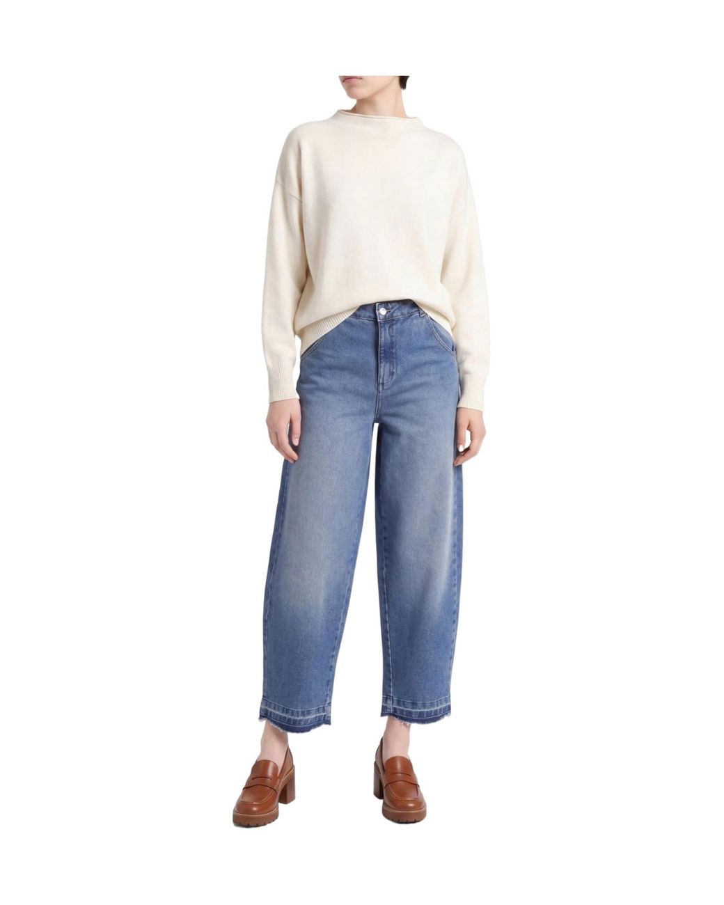 MAX&Co. Blue Tapered Jeans