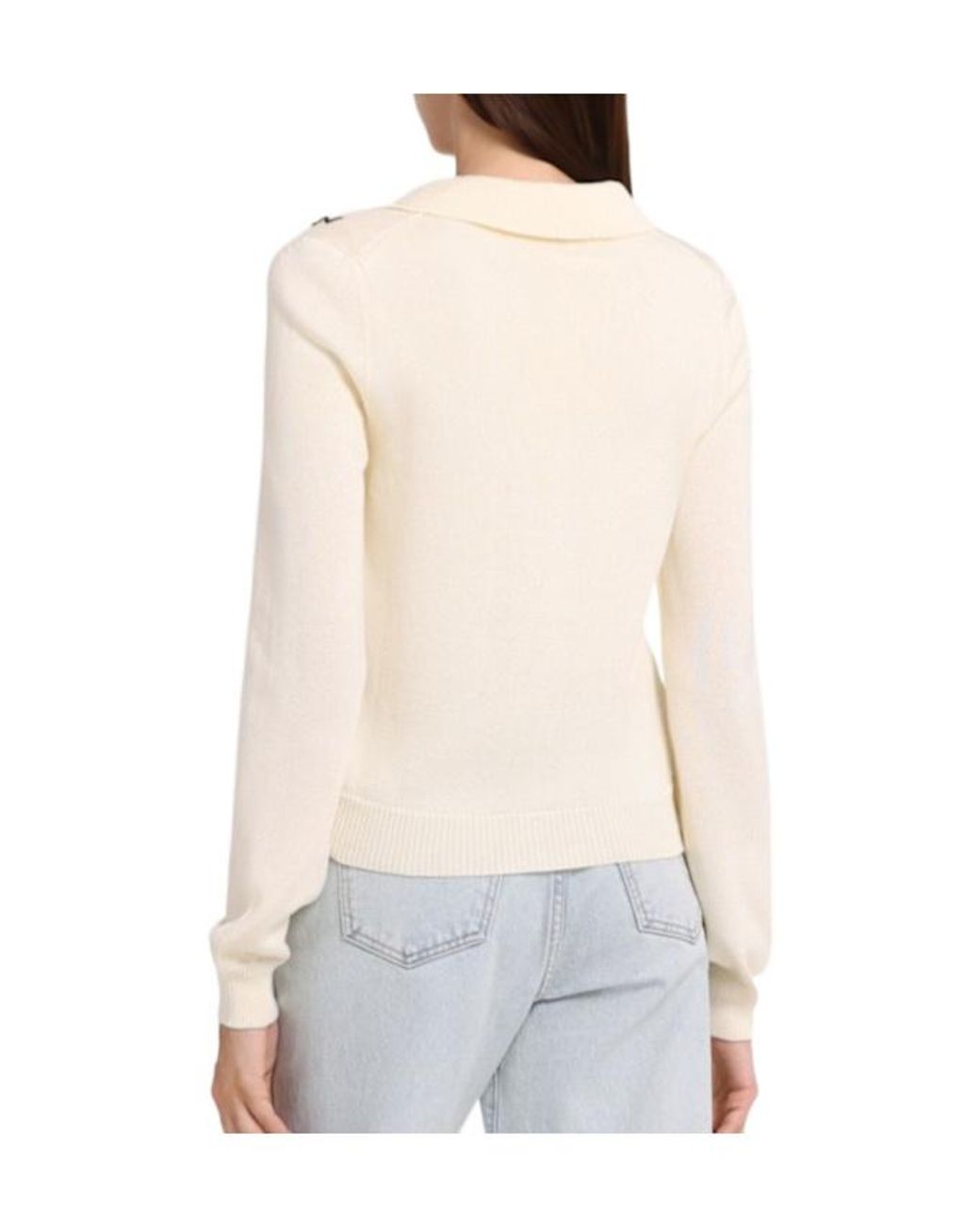 Marni White Knit Buttoned Cardigan