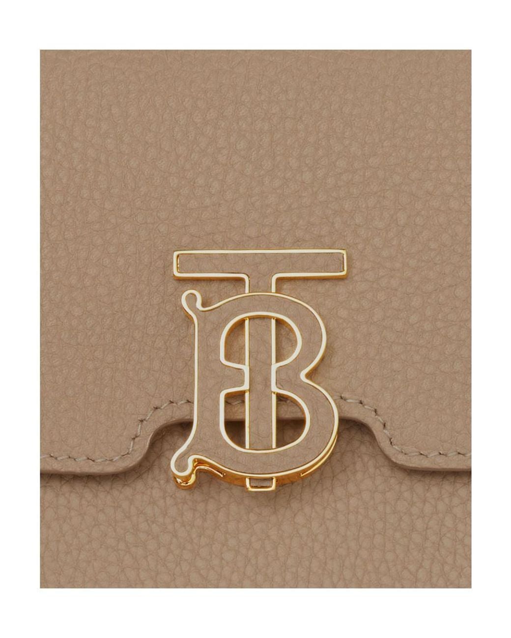 Burberry Natural Mini Tb Shoulder Bag